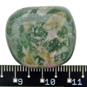 Diopside tumble stone