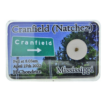 Cranfield Mississippi meteorite USA, 12 mg