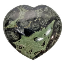 Kambaba jasper from Madagascar, beautiful heart of 820 grams