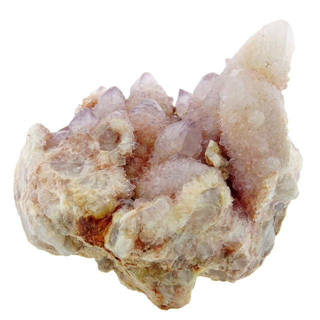 Cactus- of spiritkwarts met amethist, 225 gram