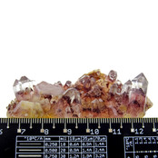Hematite phantom quartz from india Hematite phantom quartz from india