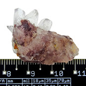 Hematite phantom quartz from india Hematite phantom quartz from india