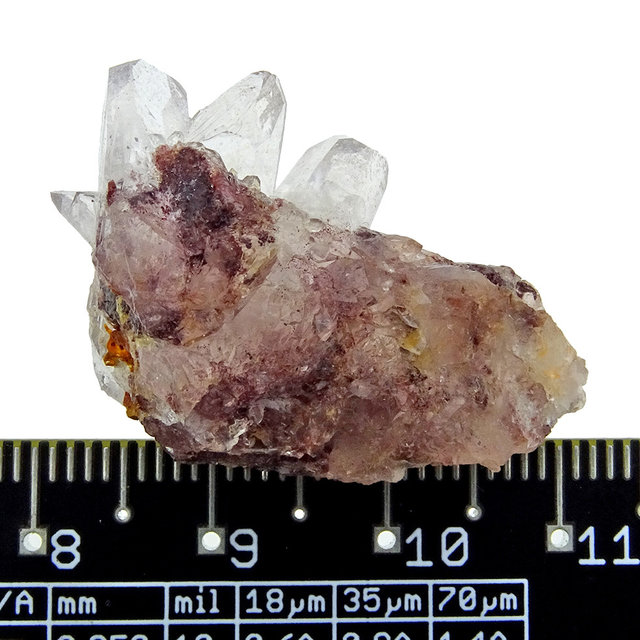 Hematite phantom quartz from india Hematite phantom quartz from india