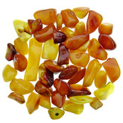 25 grams of polished Baltic amber 25 grams of polished Baltic amber