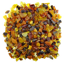 175 grams of polished Baltic amber chips