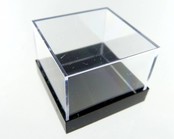 50x Aufbewahrungsbox 2,5 x 2,5 cm schwarz