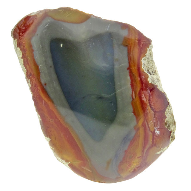 Polychrome jasper, polished on one side 515 grams Polychrome jasper, polished on one side 515 grams