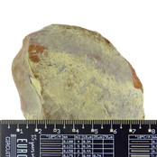 Polychrome jasper, polished on one side 515 grams Polychrome jasper, polished on one side 515 grams