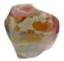 Polychrome jasper, polished on one side 540 grams