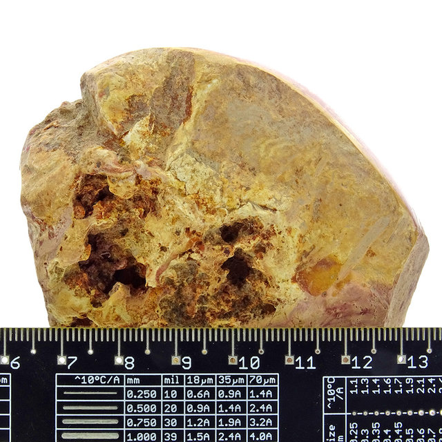 Polychromer Jaspis, einseitig poliert 475 Gramm