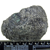 Ruwe groene edelsteen