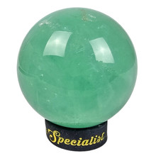 Fluorite sphere, diameter, diameter 6,2 cm