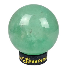 Fluorite sphere, diameter, diameter 5,7 cm