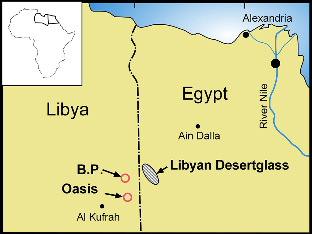 Libyan glass find