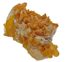 Tangerine, quartz from Brazil