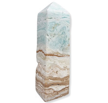 Ocean blue calcite from Pakistan, 425 grams