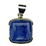 Beautiful pendant of blue sapphire