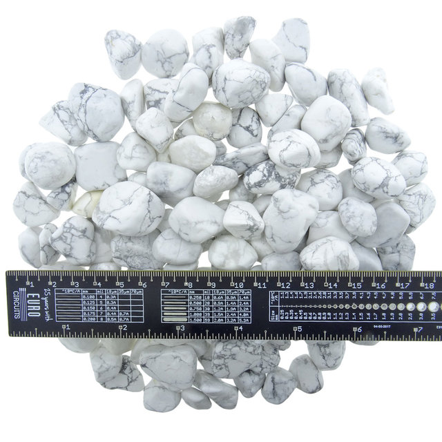 Howlit 1 kg trommelsteinen Howlit 1 kg trommelsteinen