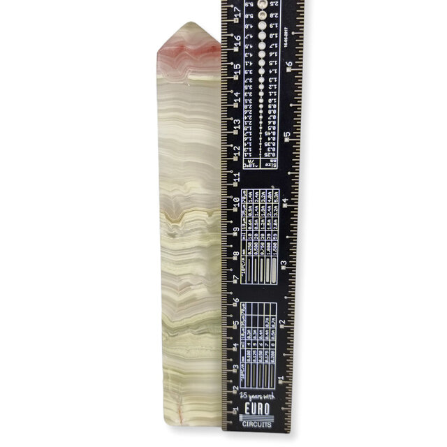 Mooi gekleurde onyx uit Pakistan, 340 gram Mooi gekleurde onyx uit Pakistan, 340 gram
