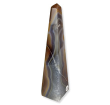 Beautiful obelisk of agate from Brazil