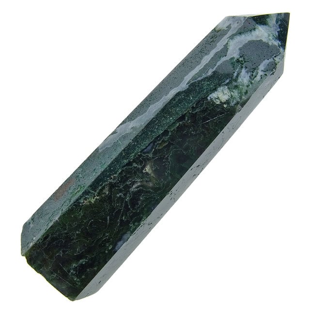 Beautiful tumbled moss agate  tower Beautiful tumbled moss agate  tower