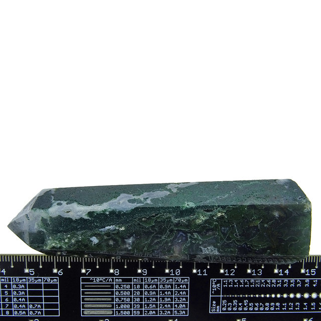 Beautiful tumbled moss agate  tower Beautiful tumbled moss agate  tower