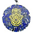 Orogonite hanger met Lapis Lazuli en een Hamsa hand