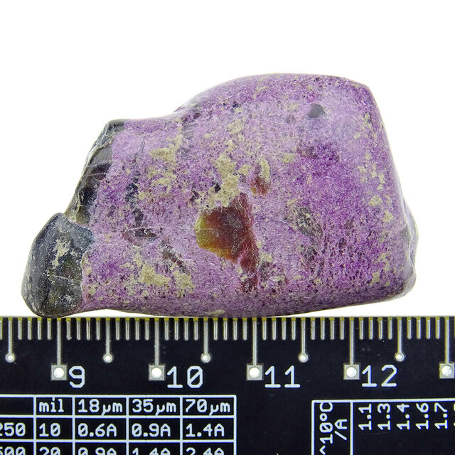 Stichtite is a soft purple mineral