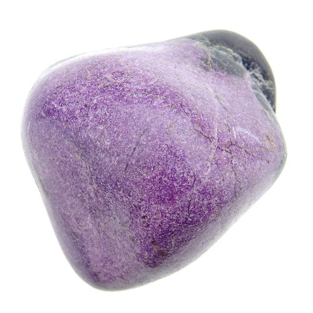 Stichtit ist ein weiches violettes Mineral Stichtit ist ein weiches violettes Mineral