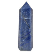 Mooie obelisk van blauwe kwarts, 1115 gram Mooie obelisk van blauwe kwarts, 1115 gram