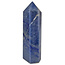 Mooie obelisk van blauwe kwarts, 1115 gram