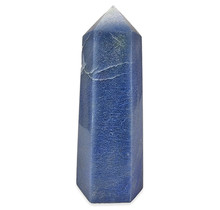 Obelisk aus Blauer Quarz, 1325 Gramm