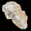 Fadenquarz, geheilter Kristall mit einem weißen Faden, 20 Gramm
