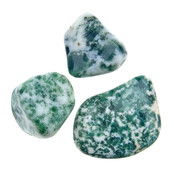 Beautiful tumbled tree agate Beautiful tumbled tree agate