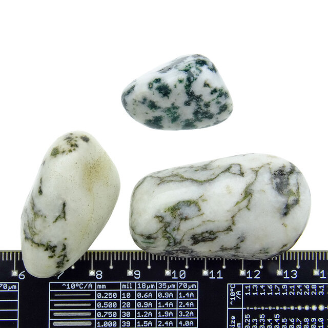 Schöner getrommelter Baumachat