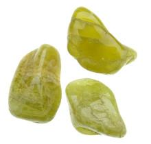 Heliodore and gold beryl gemstones