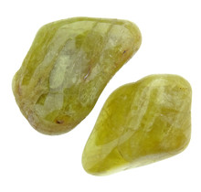 Heliodore and gold beryl gemstones