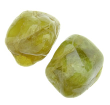 Heliodore and gold beryl gemstones