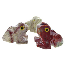 3 soapstone animal figures