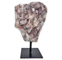 Red hematite quartz from Brazil,  915 grams and 15 cm