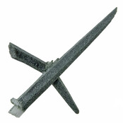 Lodoliet of chlorietkwarts kristal