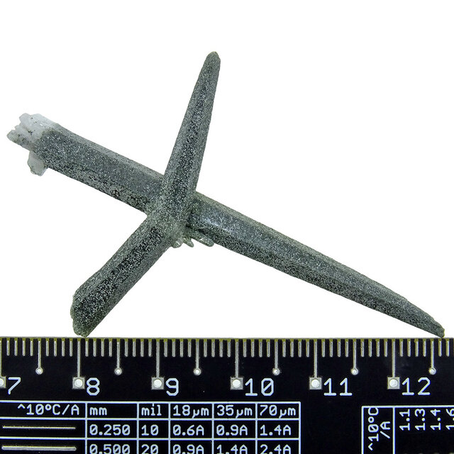 Lodolite or chlorite quartz crystal