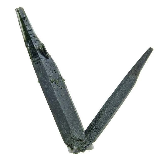 Lodolite or chlorite quartz crystal Lodolite or chlorite quartz crystal