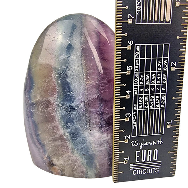 Fluorite stand, 265 grams