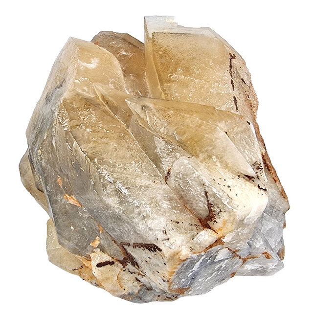 Mooie dogtooth calciet uit Marokko, 2565 gram