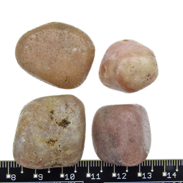 Roze amethist knuffelstenen