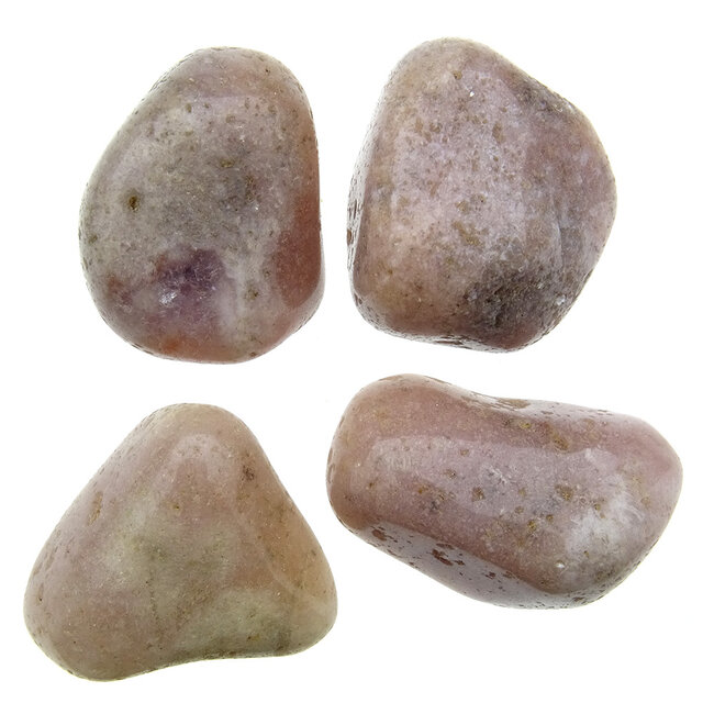 Pink amethyst tumbled stones Pink amethyst tumbled stones