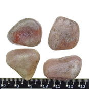 Pink amethyst tumbled stones Pink amethyst tumbled stones