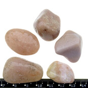 Pink amethyst tumbled stones Pink amethyst tumbled stones
