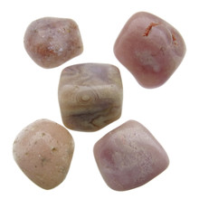 Pink amethyst, 5 stones